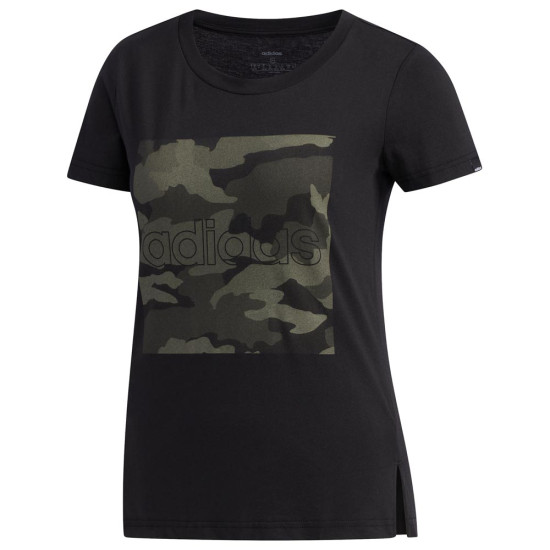 Adidas Γυναικεία κοντομάνικη μπλούζα Boxed Camo